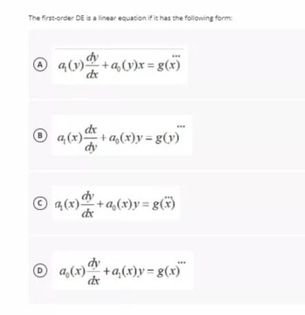 Solved Which Is An Implicit Solution A 1 2x 2 Y 2 C Ysq Chegg Com