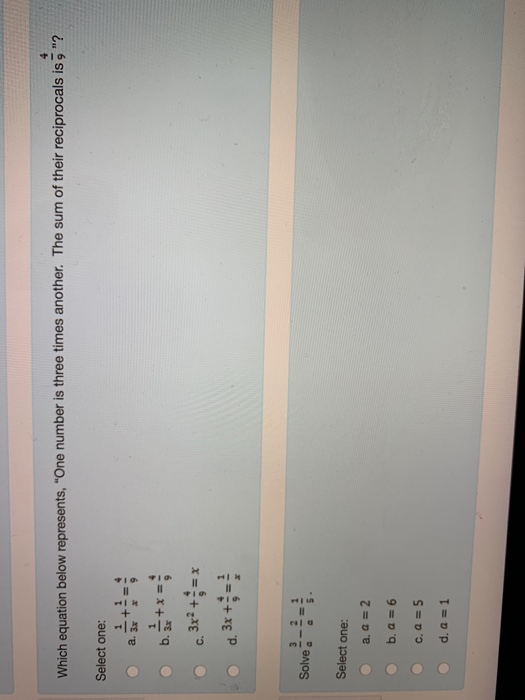 Solved a2-3a Simplify a-8a2+ 12a to lowest terms. Select | Chegg.com