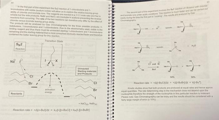 Part \#1. 1. GC chromatograph (copy, original or | Chegg.com