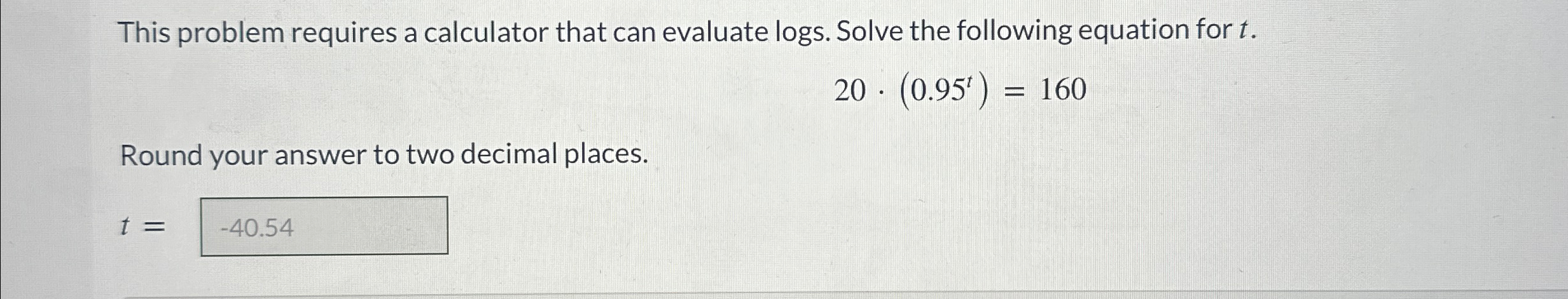 Solved This problem requires a calculator that can evaluate | Chegg.com