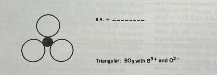 Solved Triangular: BO3 with B3+ and O2− | Chegg.com