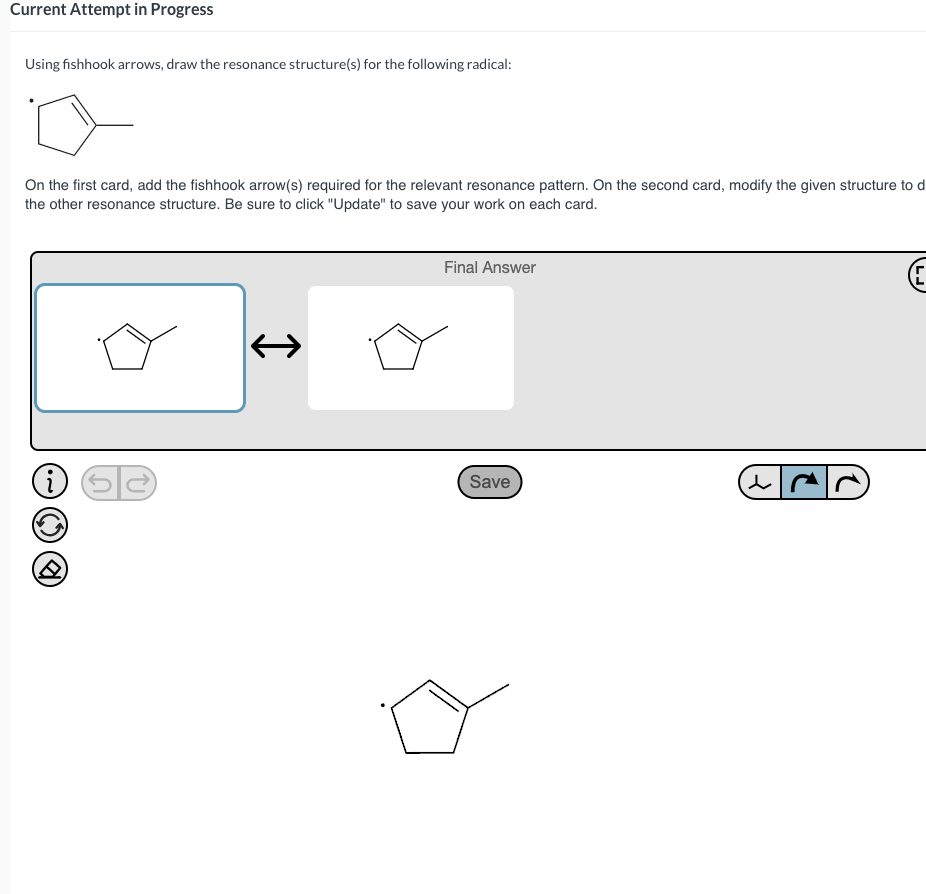 Solved Using fishhook arrows, draw the resonance | Chegg.com