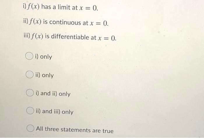 Solved Question 10 (1 point) Consider the function x² - 1 | Chegg.com
