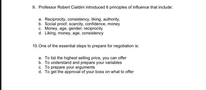 Robert Cialdini Tips On Influencing - Active Management