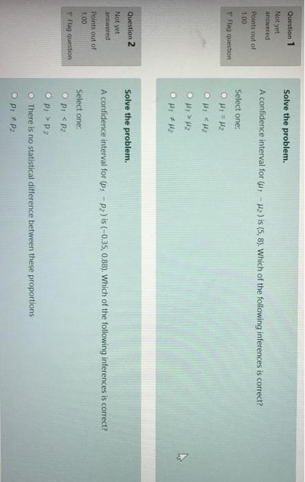 Solved Question 1 Solve the problem. Not yet answered A | Chegg.com