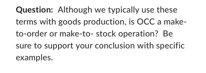 Solved Question: Although we typically use these terms with | Chegg.com