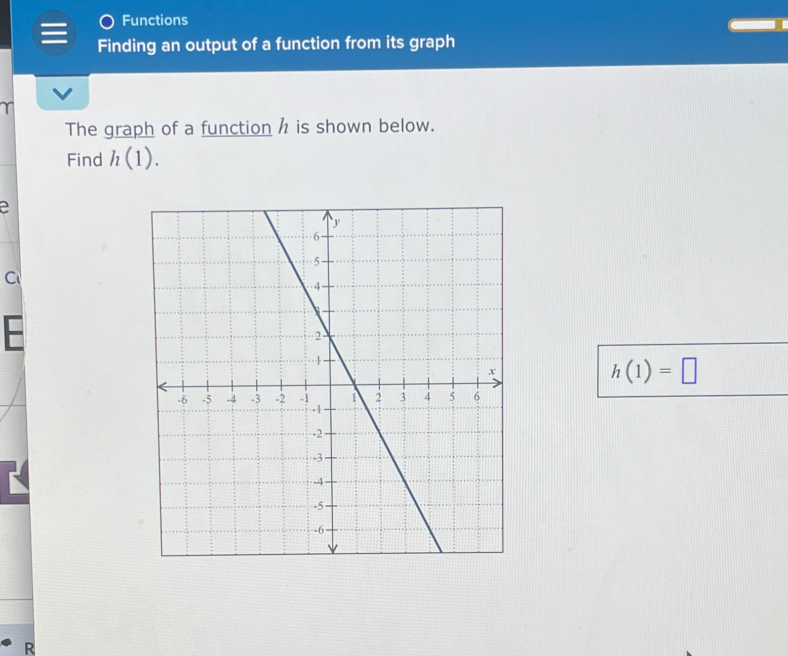 Solved FunctionsFinding an output of a function from its | Chegg.com