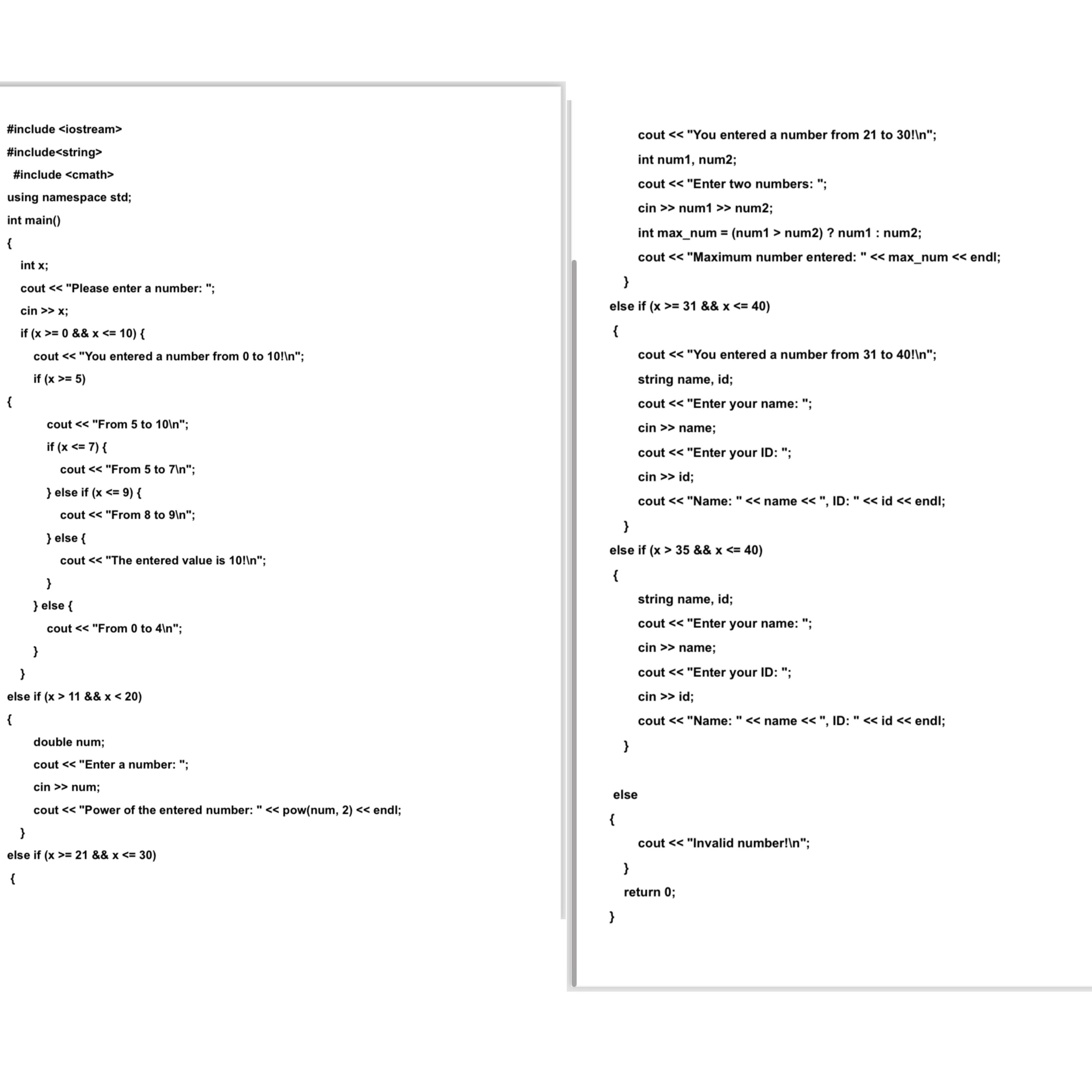 Solved draw a simple flowchart for your program.N | Chegg.com