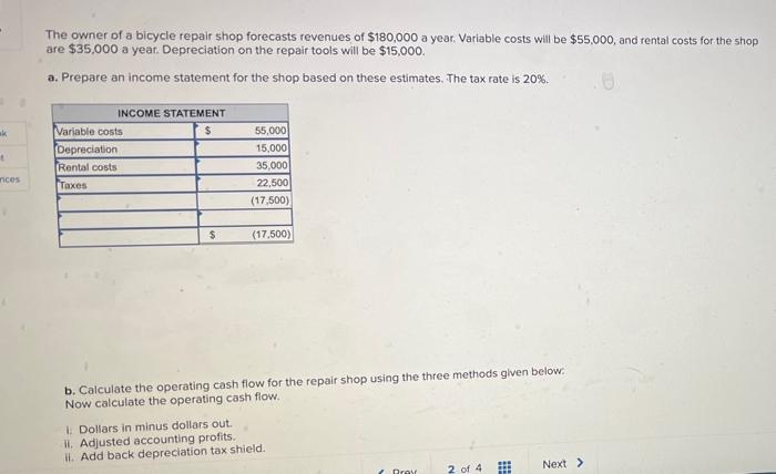 bike repair cost estimate