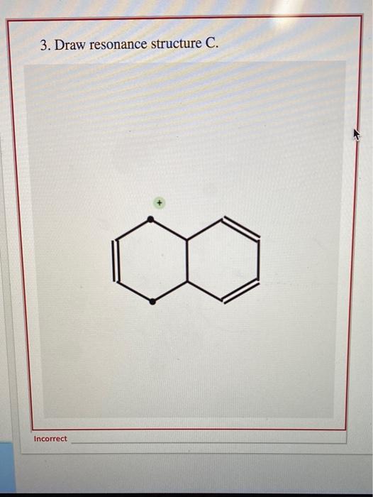 Solved (a) Draw two resonance structures of the cation