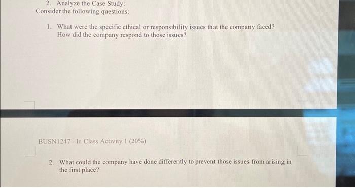Solved Read the Enron case study details and take note of | Chegg.com