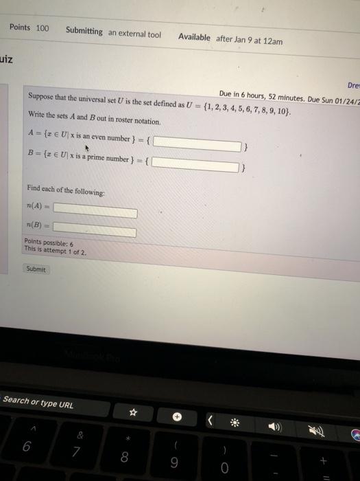 Solved Points 100 Submitting an external tool Available | Chegg.com