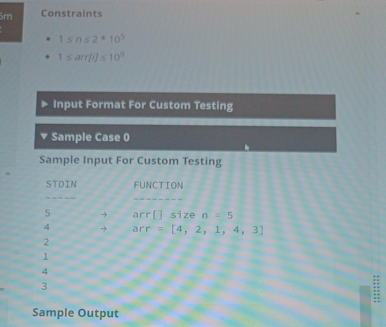 Solved Explanation Here, arr=[4,2,1,4,3] - For index i=1, | Chegg.com