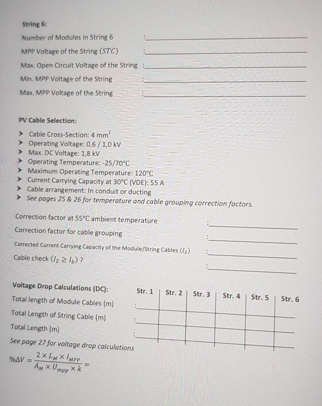 Solved EXAMPLE: 20 kWp FLAT ROOF TOP PV SYSTEM DESIGN > | Chegg.com