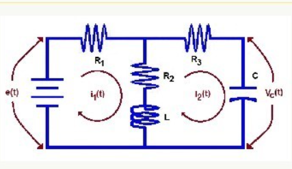 Solved The electrical system shown in Figure is given, where | Chegg.com