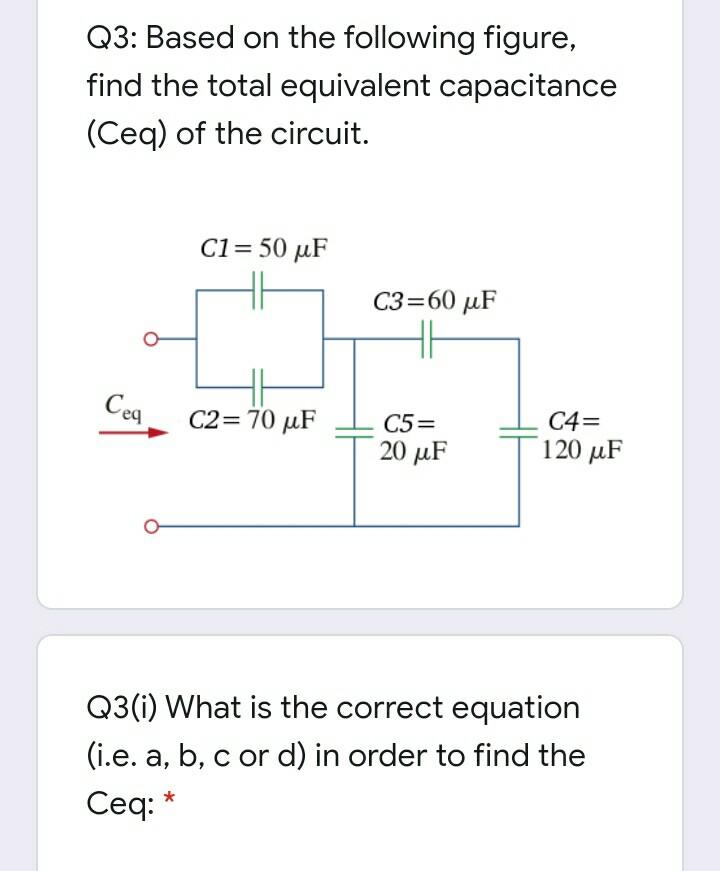 Solved Q3: Based on the following figure, find the total | Chegg.com