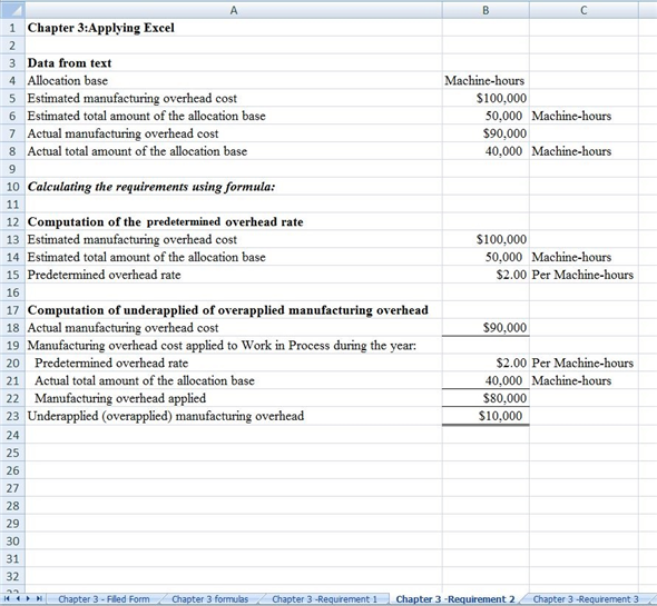 Chapter 3 Solutions | Managerial Accounting 16th Edition | Chegg.com