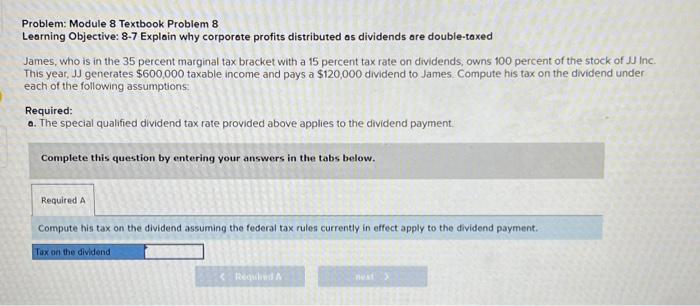 Solved Problem: Module 8 Textbook Problem 8 Learning | Chegg.com