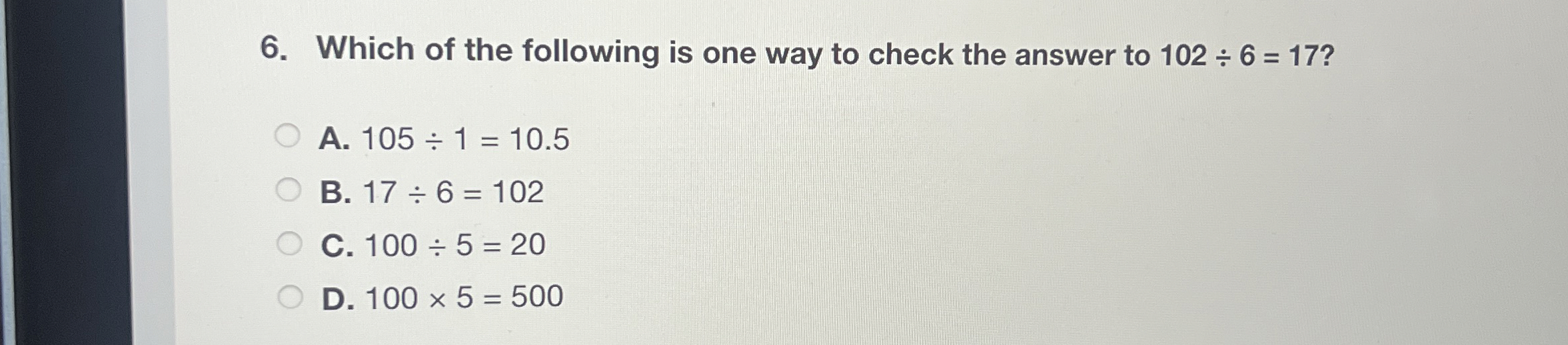 Solved Which of the following is one way to check the answer | Chegg.com
