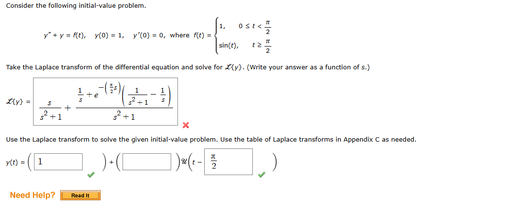 Solved Consider The Following Initial Value Chegg Com