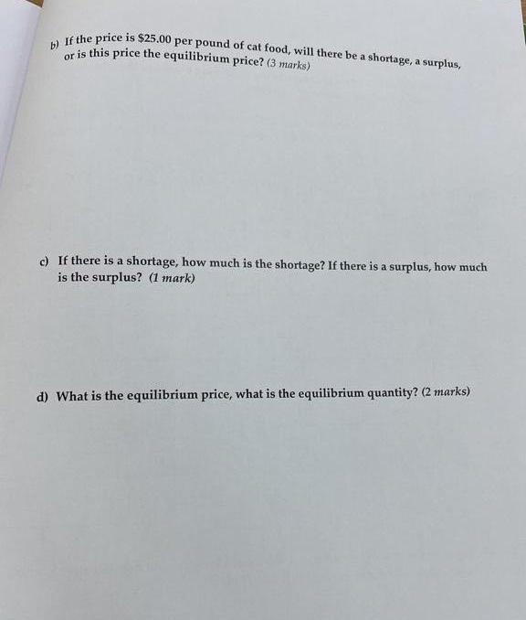 Solved PART II - Problem Questions. Answer ALt questions AND | Chegg.com