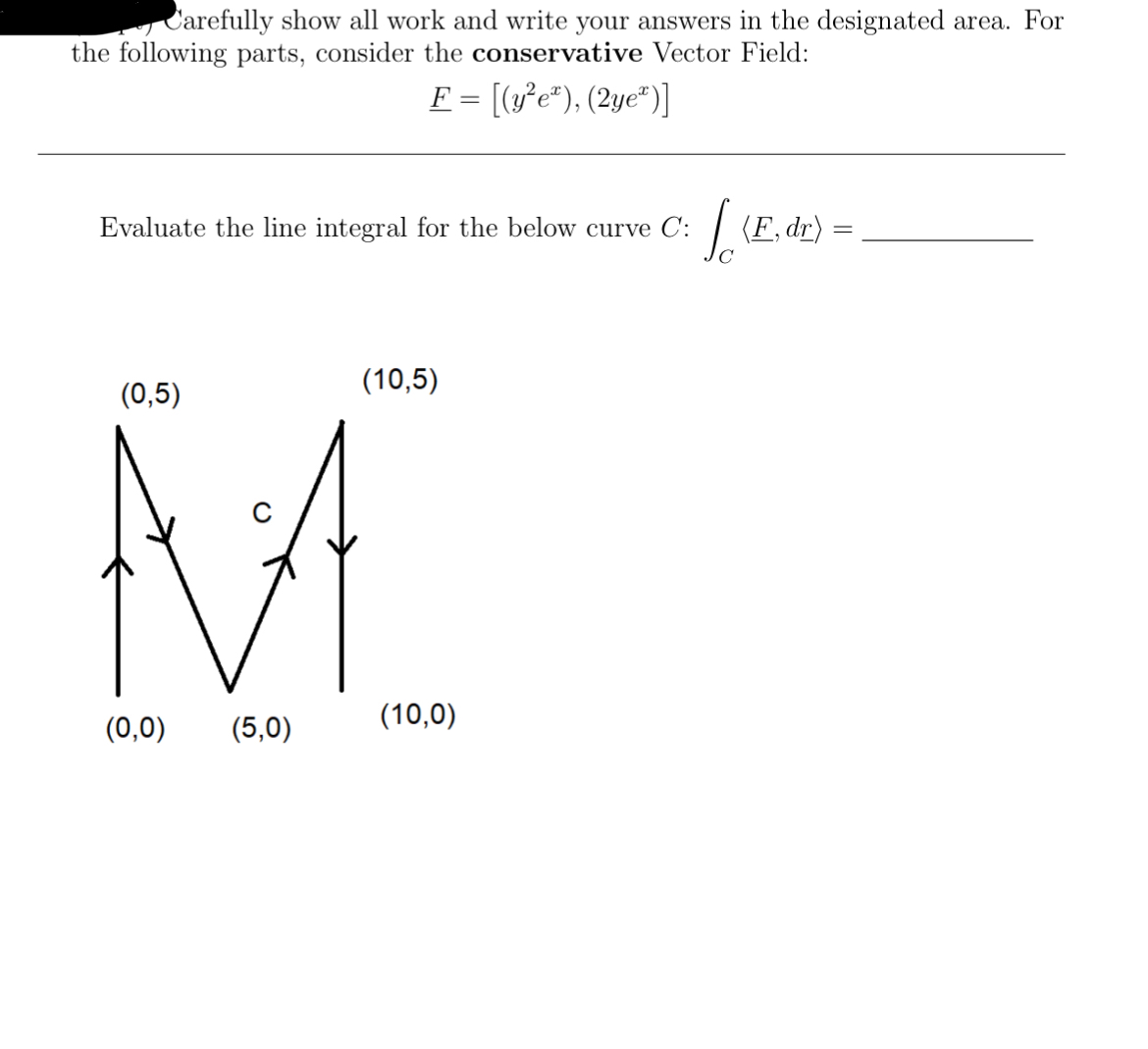 Solved arefully show all work and write your answers in the | Chegg.com