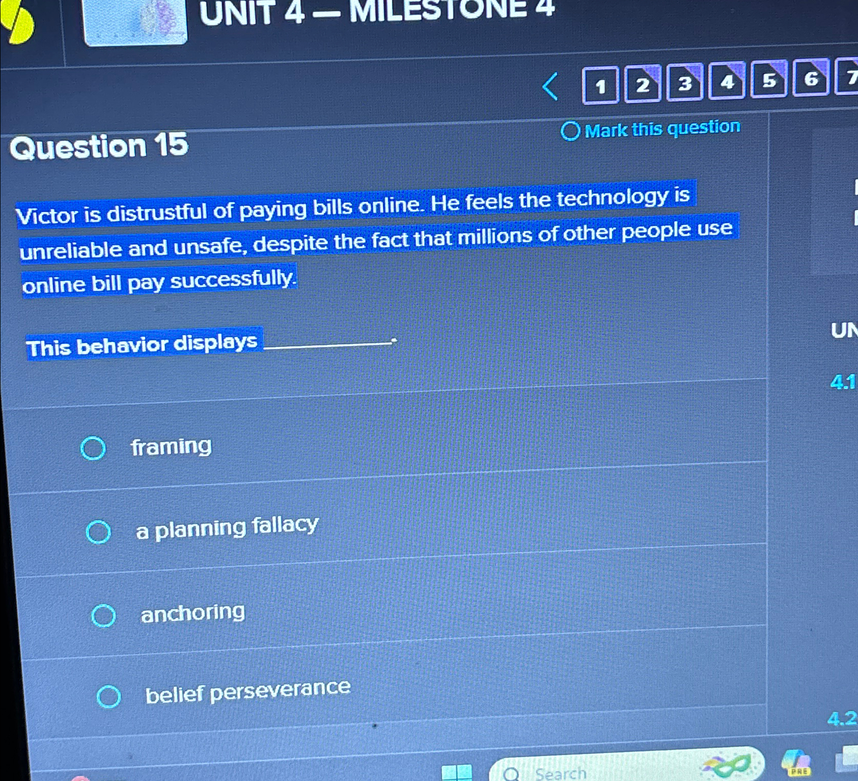 Solved Question 15Mark this questionVictor is distrustful of | Chegg.com