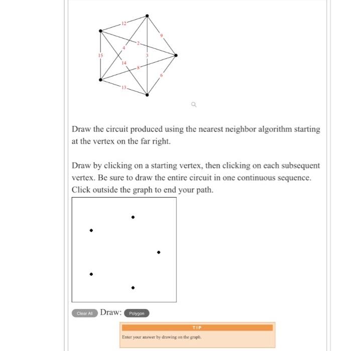 Solved Draw the circuit produced using the nearest neighbor | Chegg.com