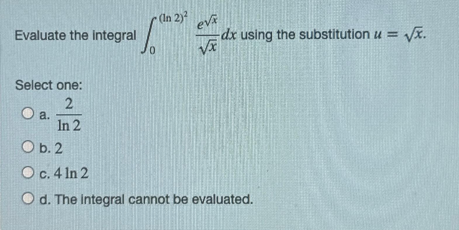 int ln x sqrt x 2 )  a 2 ))) dx