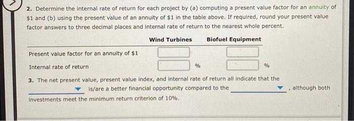 Solved Chapter 26 Homework Net Present Value Method, | Chegg.com
