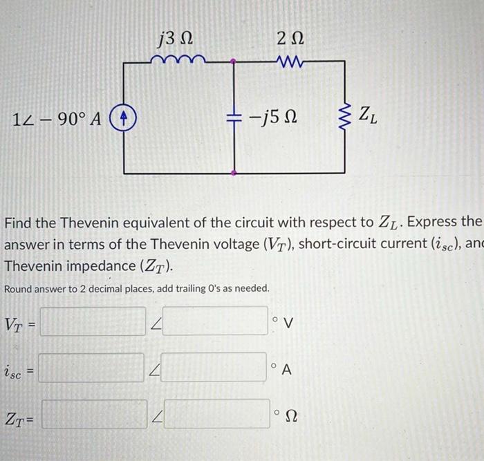 Solved Find the Thevenin equivalent of the circuit with | Chegg.com