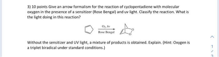 Solved 3) 10 points Give an arrow formalism for the reaction | Chegg.com
