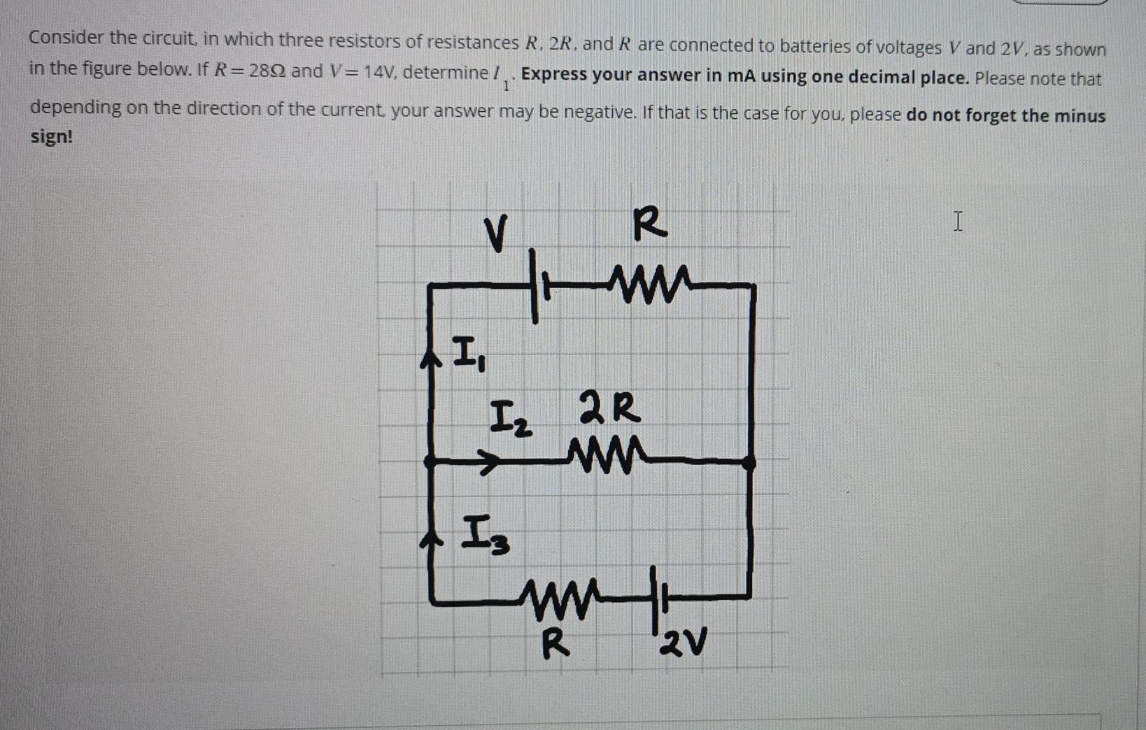 Solved Consider The Circuit, In Which Three Resistors Of | Chegg.com