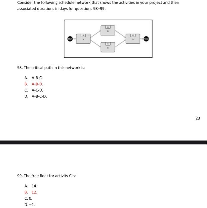 Solved 92. Consider the following three estimates for the | Chegg.com