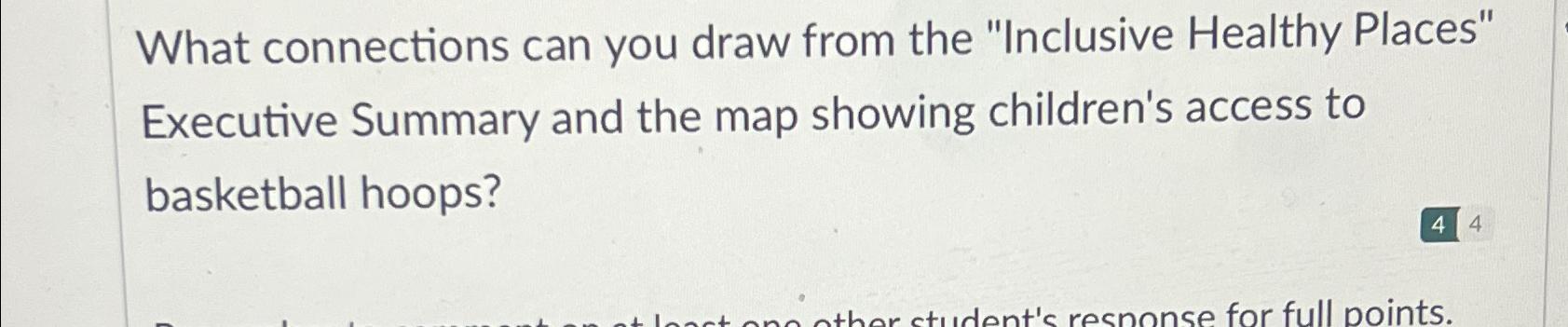 Solved What connections can you draw from the 