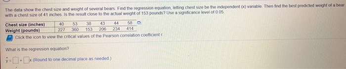 Solved third picture are the numbers and question. the first | Chegg.com