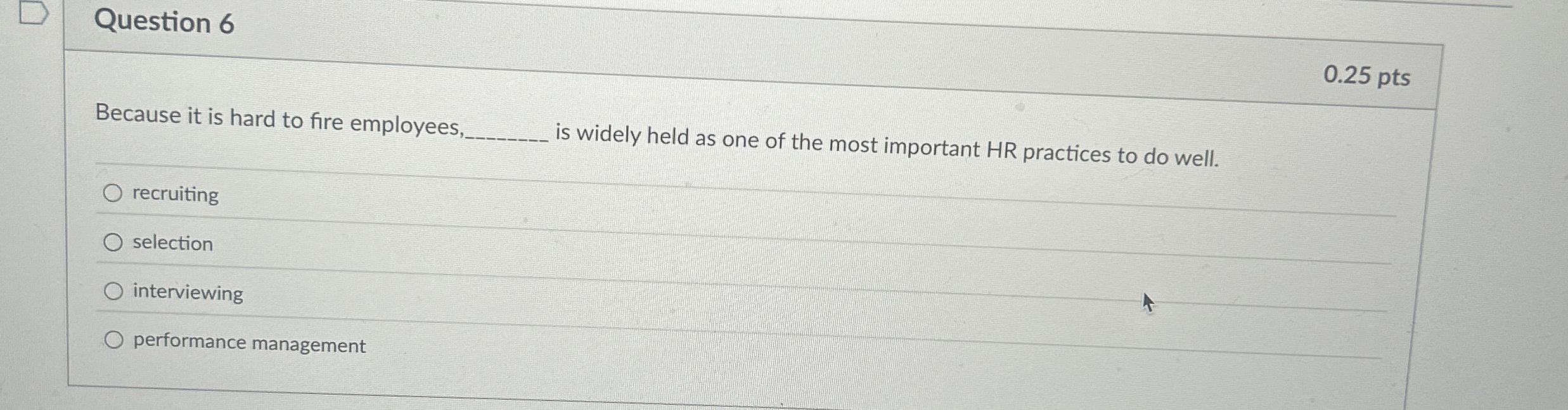 Solved Question 60.25 ﻿ptsBecause it is hard to fire