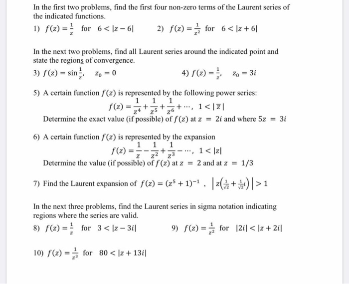 Solved In the first two problems, find the first four | Chegg.com