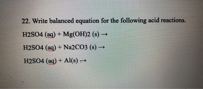 mg oh 2 h2so4 mgso4 h2o balanced equation