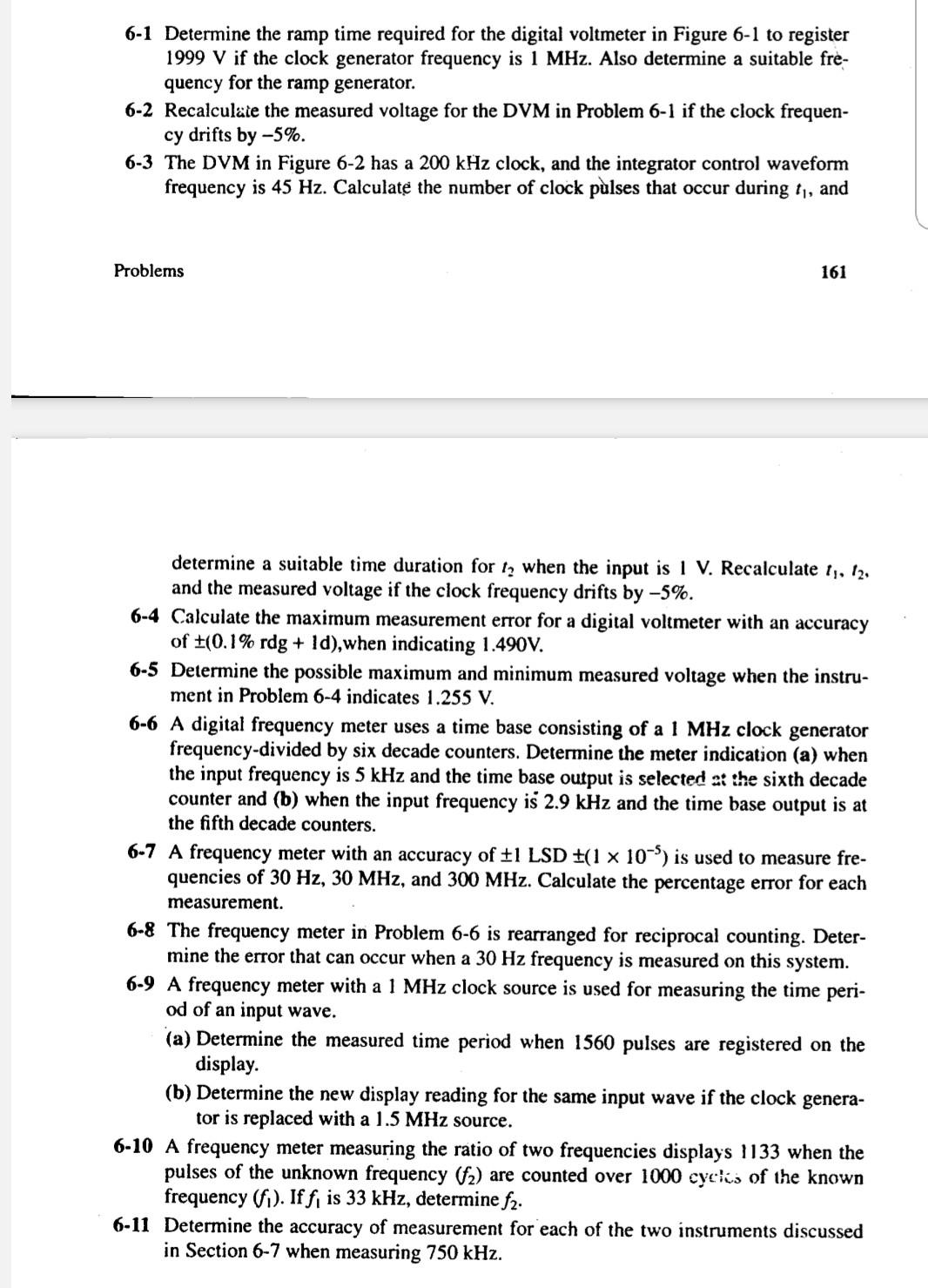 Solved 61 Determine the ramp time required for the digital
