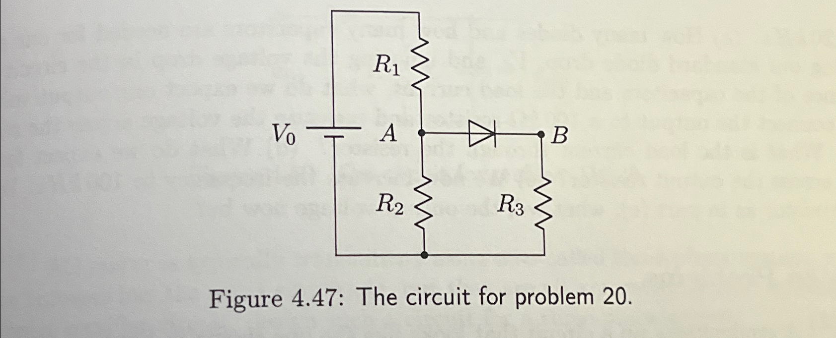 Solved You are given the circuit shown in Figure 4.47 ﻿where | Chegg.com