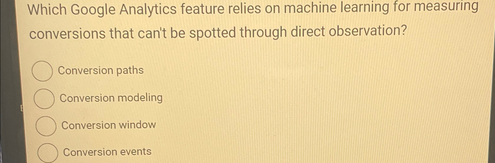 Solved Which Google Analytics feature relies on machine | Chegg.com