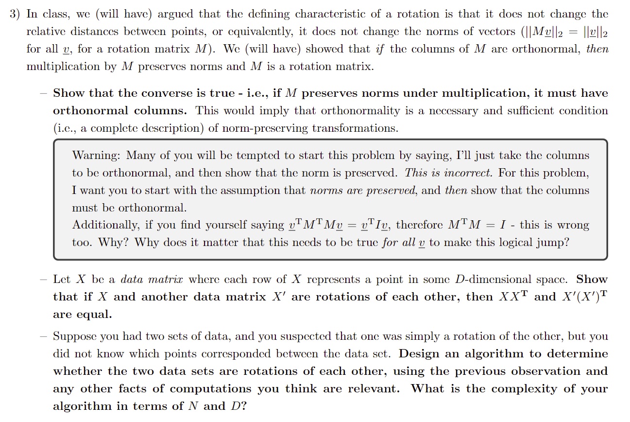 Fc Math Solved In class, we (will have) argued that the defining | Chegg.com