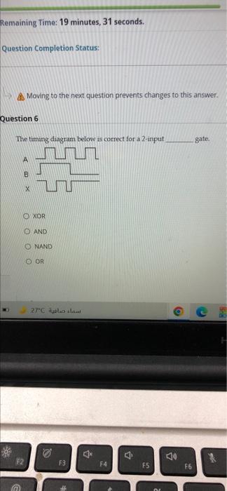 Solved Remaining Time: 19 minutes, 31 seconds. Question | Chegg.com