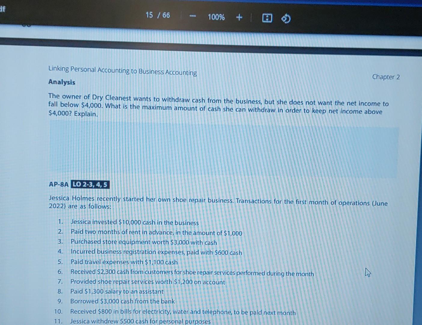Solved Indicate whether assets, liabilities or owner's | Chegg.com