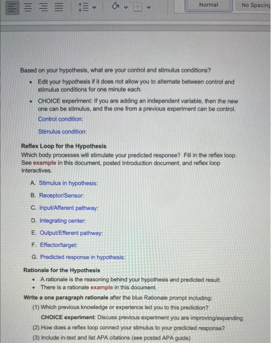 how to write a good hypothesis worksheet