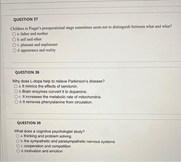 Solved QUESTION 31 What is the purpose of random assignment