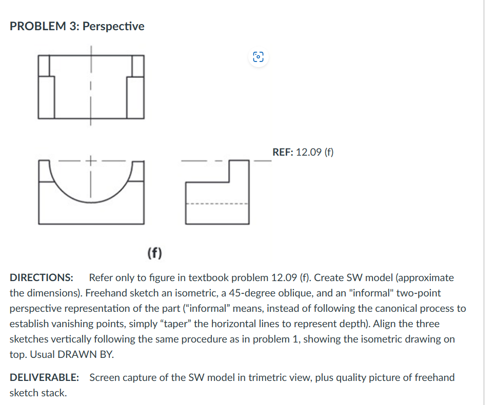 Solved PROBLEM 3: Perspective]יך?(f)DIRECTIONS: Refer only | Chegg.com