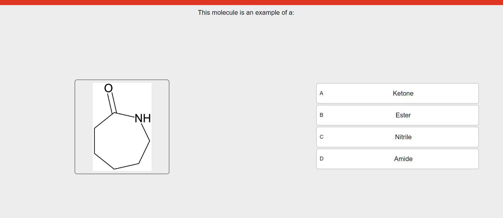 Solved This Molecule Is An Example Of A A Chegg Com