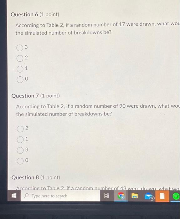 Solved Table 1 below represents the probability distribution | Chegg.com